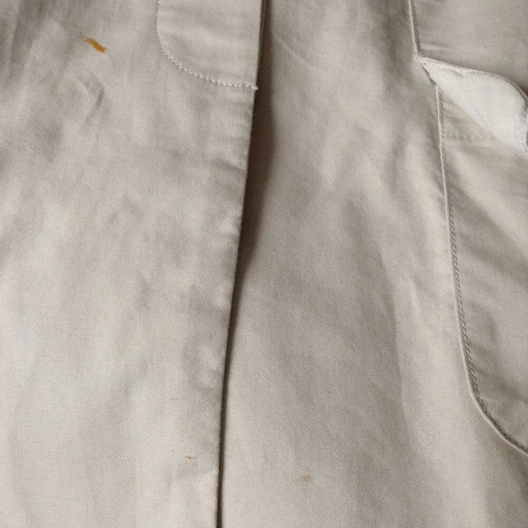 Joe Fresh Women's Rain Coat Size XL Cotton Lightweight Lined Pockets Summer Fall - Picture 10 of 11